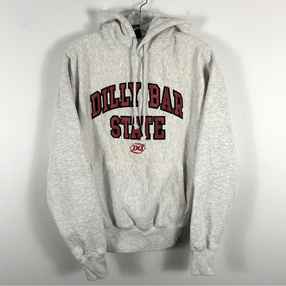 💕DQ Gray Dilly Bar State Hoodie M - Picture 3 of 10